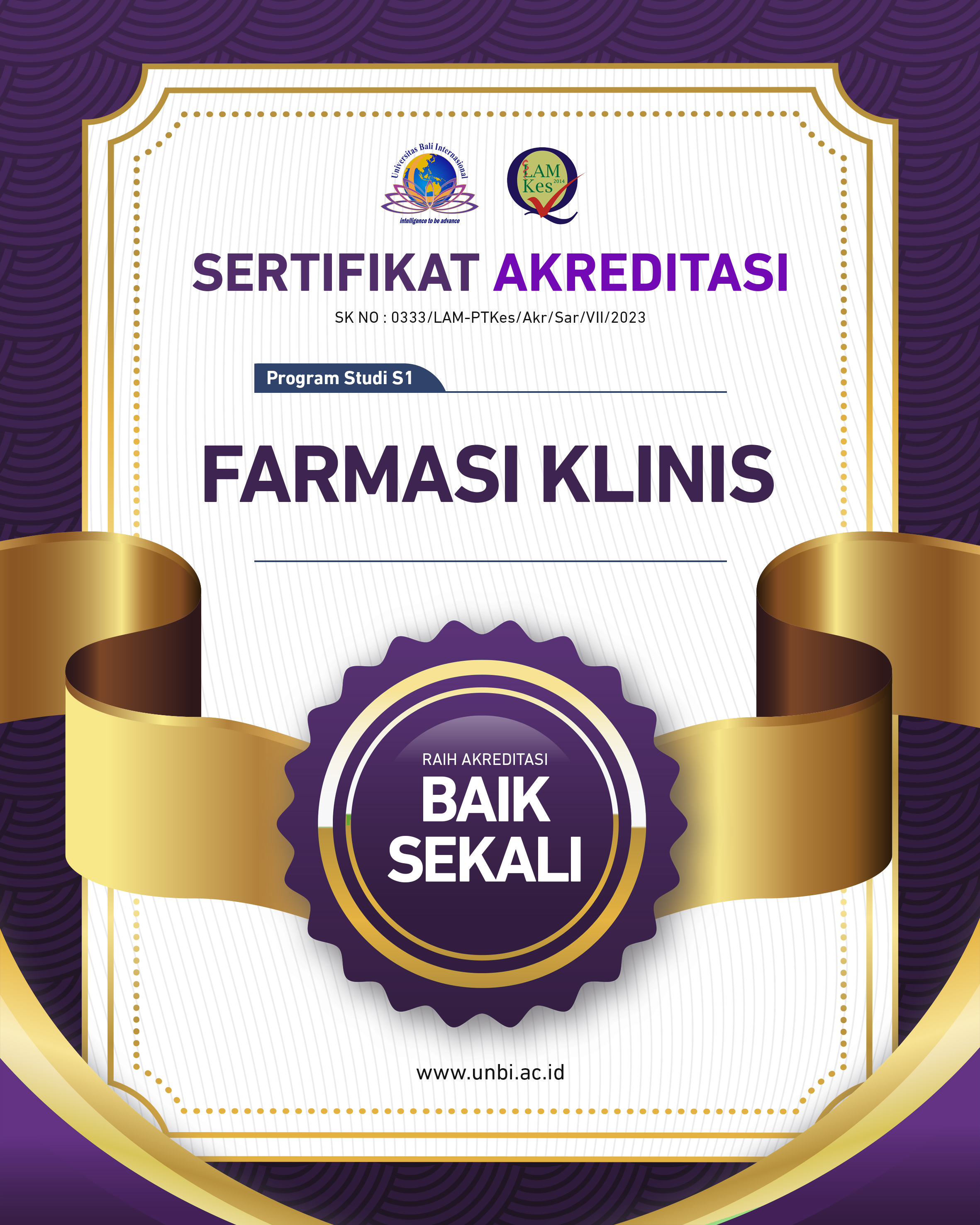 Badge Terakreditasi